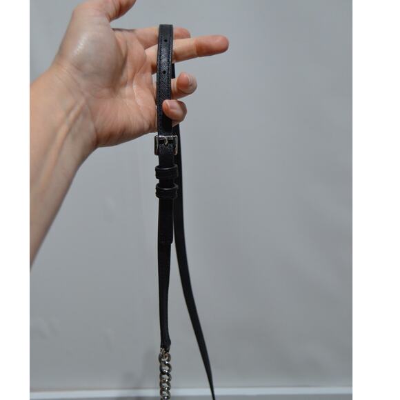 Michael Kors Jet Set Large Black Logo Crossbody Purse & Card Case Wallet Set - Picture 15 of 15